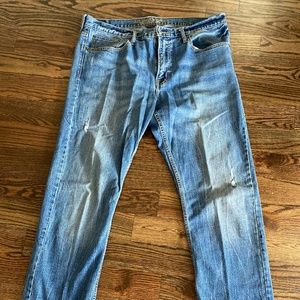 American Eagle Relaxed Straight Jeans 36x34